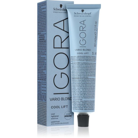 Schwarzkopf Igora Vario Blond Plus Cool Lift szőkítő adalék 60 ml