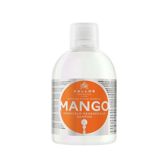 Kallos KJMN Mango hidratáló regeneráló sampon 1000 ml