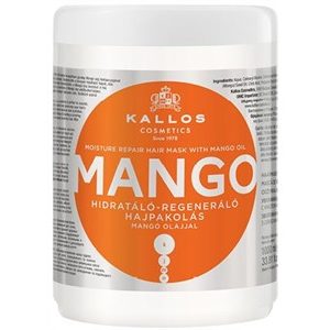 Kallos KJMN Mango Hajpakolás Mango olajjal  1000 ml