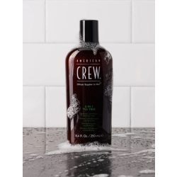   American Crew Classic 3 in1 Tea Three Shampoo, Conditioner & Body Wash 250 ml
