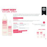 Eleven Australia I Want Body Texture volumennövelő spray 200 ml