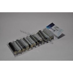 Dauercsavaró szürke-fekete műanyag 12db-os