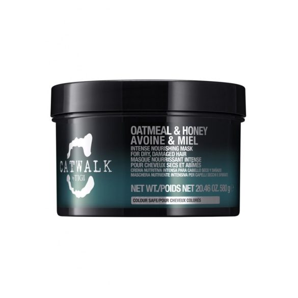 TIGI CATWALK Oatmeal&Honey hajmaszk száraz, roncsolt hajra 200 g