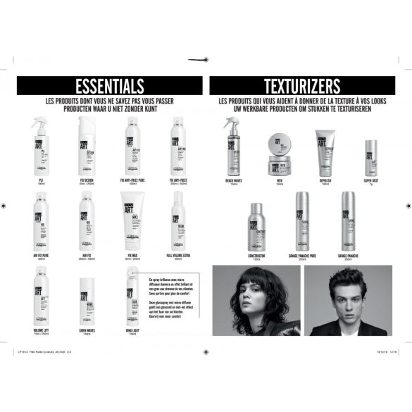 L'Oréal TECNI.ART Super Dust Textúrát és volument biztosító púder 7 g