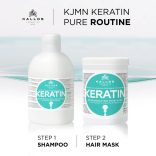 Kallos KJMN Keratin hajpakolás száraz hajra 1000 ml