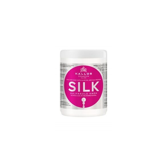 Kallos KJMN Silk hajpakolás száraz hajra 1000 ml