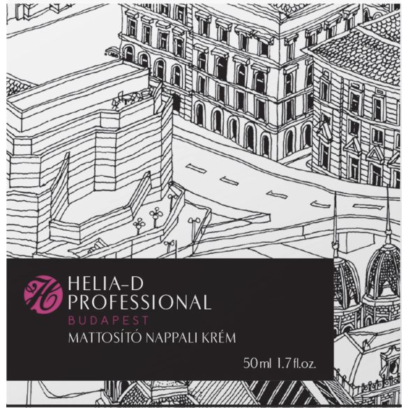 Helia-D PROFESSIONAL BUDAPEST Mattosító Nappali Krém 50 ml