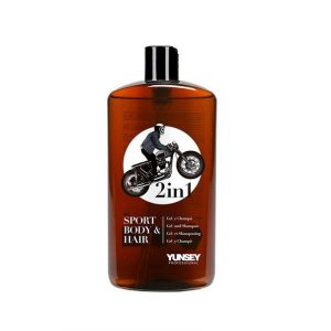 Yunsey Barbers 2in1sampon és tusfürdő férfiaknak 380 ml