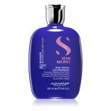 Alfaparf Semi Di Lino Blonde Anti-Yellow sampon szőke hajra 250 ml