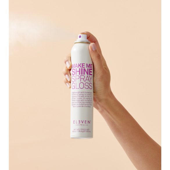 Eleven Australia Make Me Shine hajfény és szöszösödésgátló spray 200 ml környezetkímélő hajtógázas