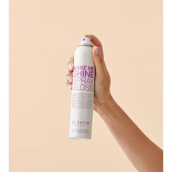 Eleven Australia Make Me Shine hajfény és szöszösödésgátló spray 200 ml környezetkímélő hajtógázas