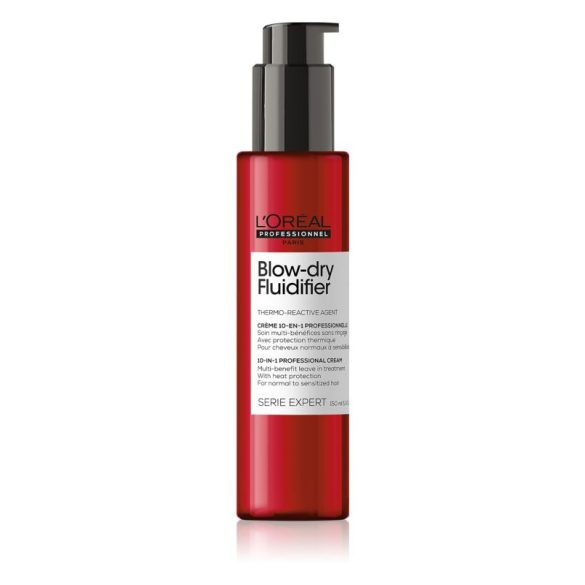 L'Oréal Série Expert Blowdry Fluidifier tápláló hővédő krém 150 ml