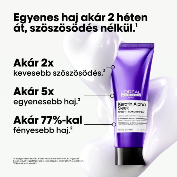 L'oreal Série Expert Keratin Alpha Sleek treatment balzsam 200 ml