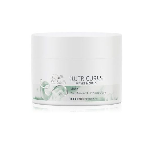 Wella Nutricurls kisimító maszk hullámos és göndör hajra 150 ml