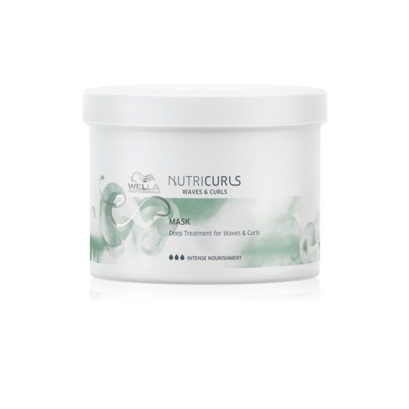 Wella Nutricurls kisimító maszk hullámos és göndör hajra 150 ml