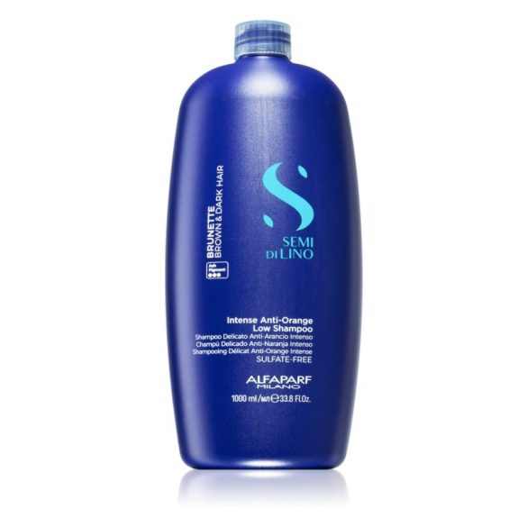 Alfaparf Semi Di Lino Brunette Anti-Orange sampon sötét hajra 250 ml