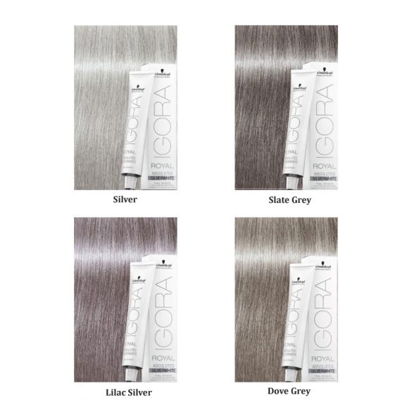 Schwarzkopf Igora Royal Absolutes hajfesték SilverWhite árnyaló 60 ml