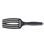 Olivia Garden Finger Brush hajkefe Combo - S,M,L Fekete