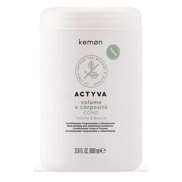 Kemon Actyva Volume E Corpositá Kondicionáló vékonyszálú hajra  200 ml