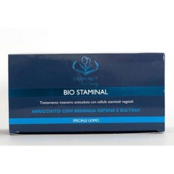 Farmavit Bio staminal hajhullás elleni ampullák férfiaknak UOMO 10x18 ml