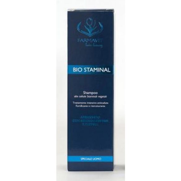 Farmavit Bio staminal hajhullás elleni sampon férfiaknak UOMO 300 ml