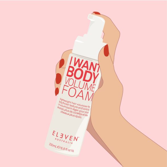 Eleven Australia I Want Body volumennövelő hab 200 ml