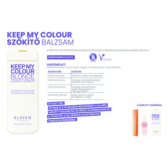 Eleven Australia Keep My Colour Blonde balzsam 300 ml