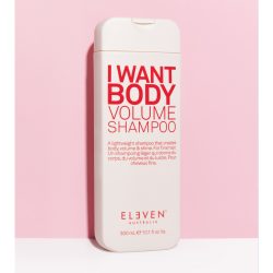   Eleven Australia I Want Body szulfátmentes, parabénmentes volumennövelő sampon 300 ml