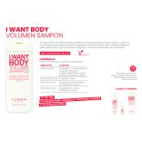 Eleven Australia I Want Body szulfátmentes, parabénmentes volumennövelő sampon 300 ml
