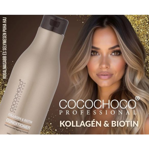 COCOCHOCO Szulfátmentes Kollagén - Biotin Kondicionáló  400 ml