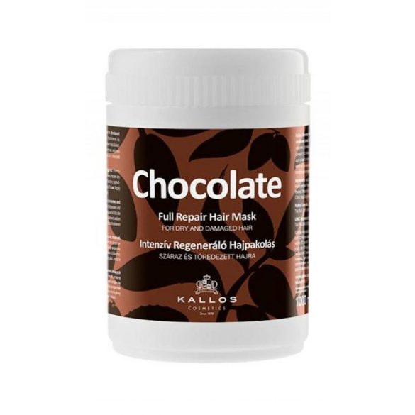 Kallos Csokoládé Intenziv Regeneráló Hajpakolás 1000 ml