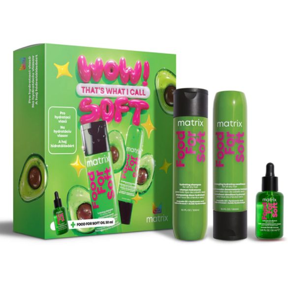 Matrix Total Results ajándékcsomag Food For Soft