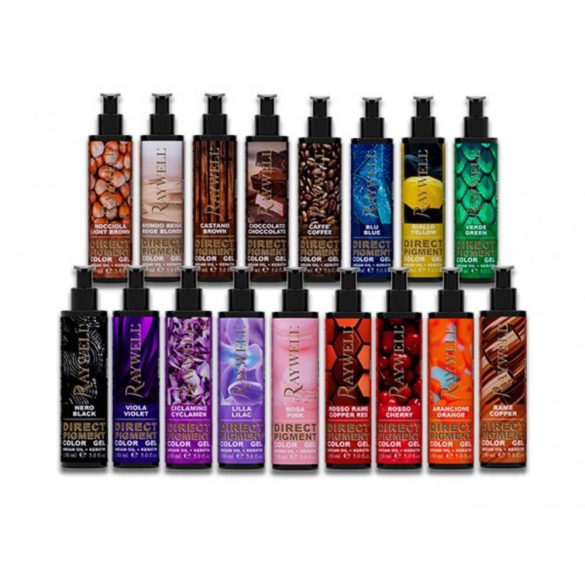 Raywell Direkt Pigment Peroxidmentes Tartós Színező Gél 150 ml