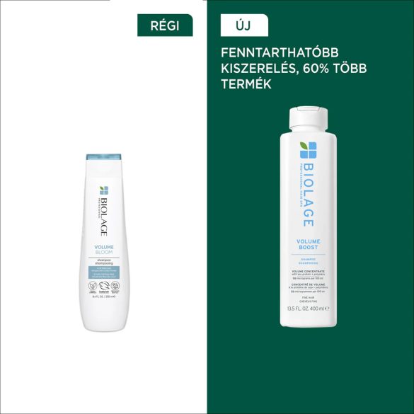 Matrix Biolage Volume boost sampon vékonyszálú hajra 400 ml
