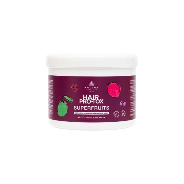 Kallos Hair Pro-Tox Superfruits hajpakolás 275 ml