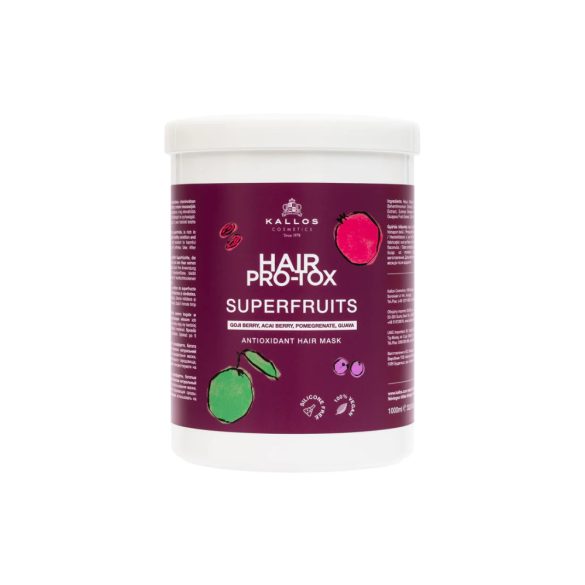 Kallos Hair Pro-Tox Superfruits hajpakolás 275 ml