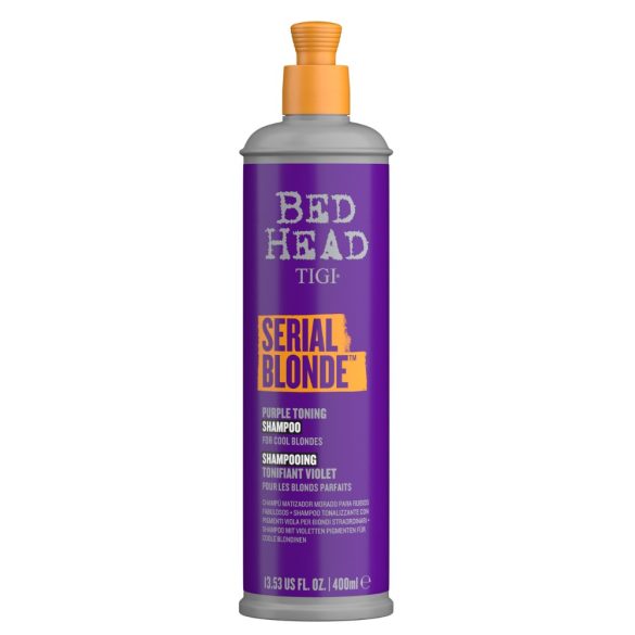TIGI BED HEAD  Serial Blonde Purple Toning hamvasító sampon 400 ml