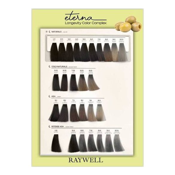 Raywell Eterna Longevity Color ComPlex Tartós Krémhajfesték 100 ml
