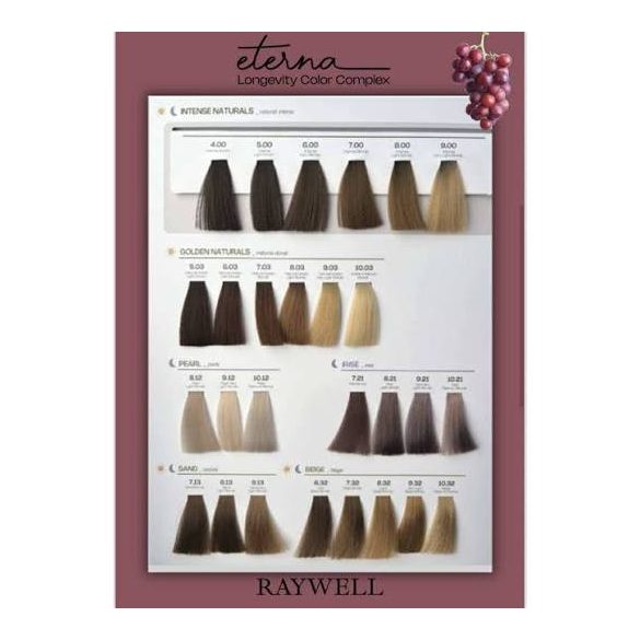 Raywell Eterna Longevity Color ComPlex Tartós Krémhajfesték 100 ml