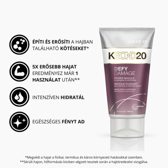 JOICO Defy Damage KBOND20 hajszerkezet-erősítő maszk 150 ml