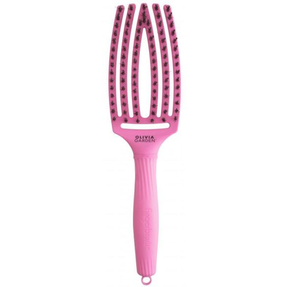 Olivia Garden Finger Brush hajkefe Combo-M Pink több színben