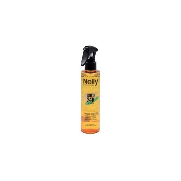 Nelly Gold 24K Folyékony keratin hővédővel 200 ml