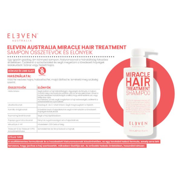 Eleven Australia Miracle Hair Treatment sampon 300 ml