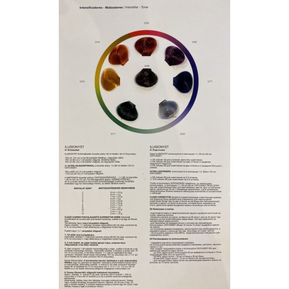 Yunsey Ilusionyst Color krémhajfesték 60ml