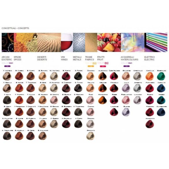 Selective COLOREVO csökkentett ammóniatartalmú ápoló hajfesték 100 ml