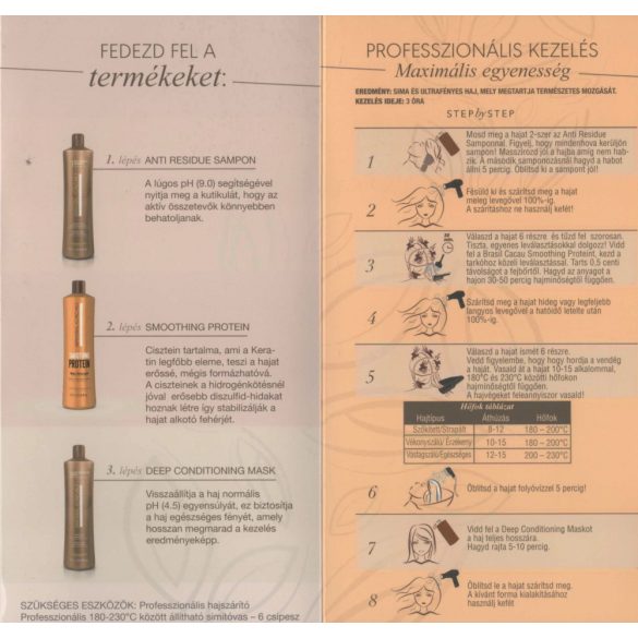 Brasil Cacau Smoothing Protein szett 3*110ml