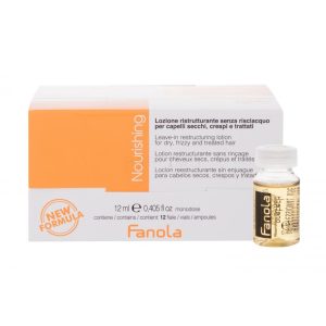 Fanola Nourishing Szérum hajban maradó ampullák 12x12 ml