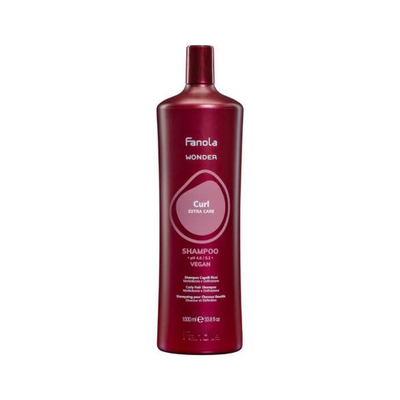 Fanola Wonder Curl Sampon Göndör és Hullámos Hajra 350 ml