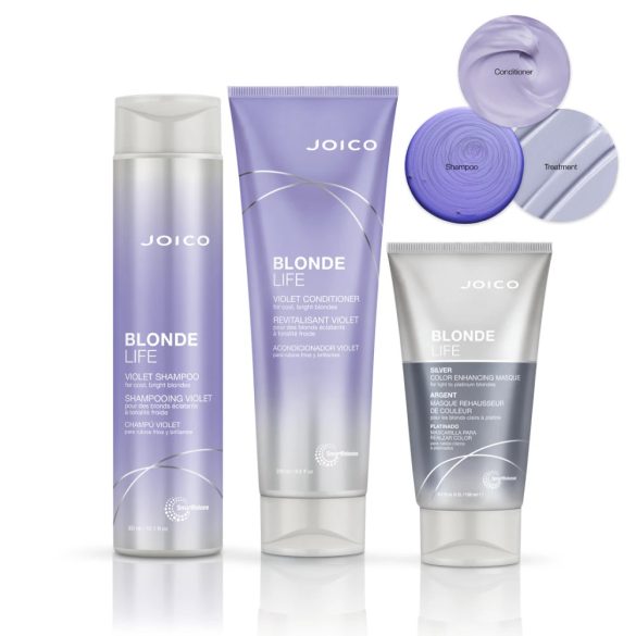 Joico Blonde Life hajszínező maszk Silver 150 ml