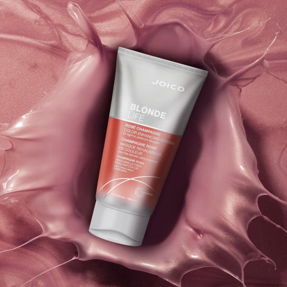 Joico Blonde Life hajszínező maszk Rosé Champagne 150 ml